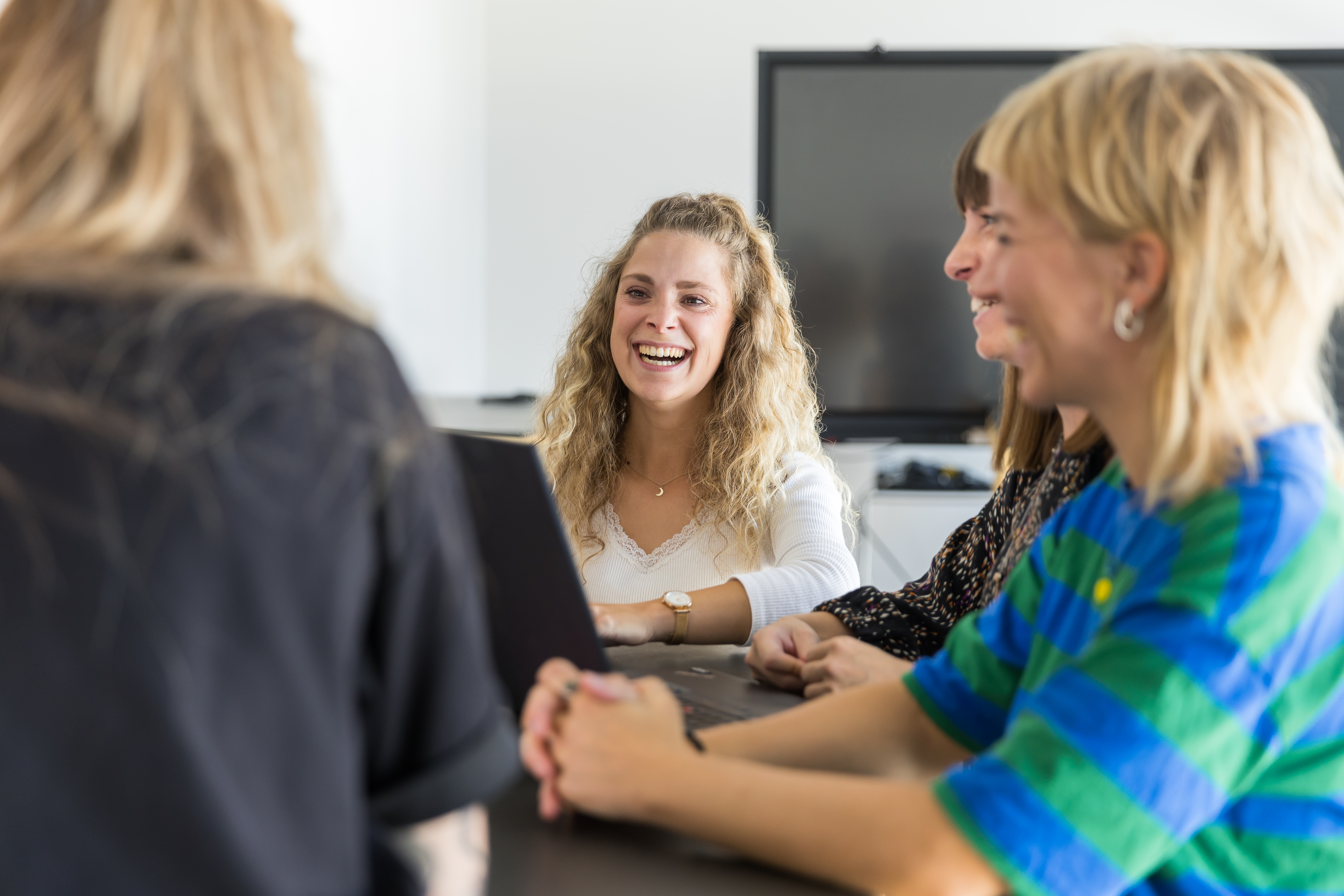 Foto einer Teamsituation