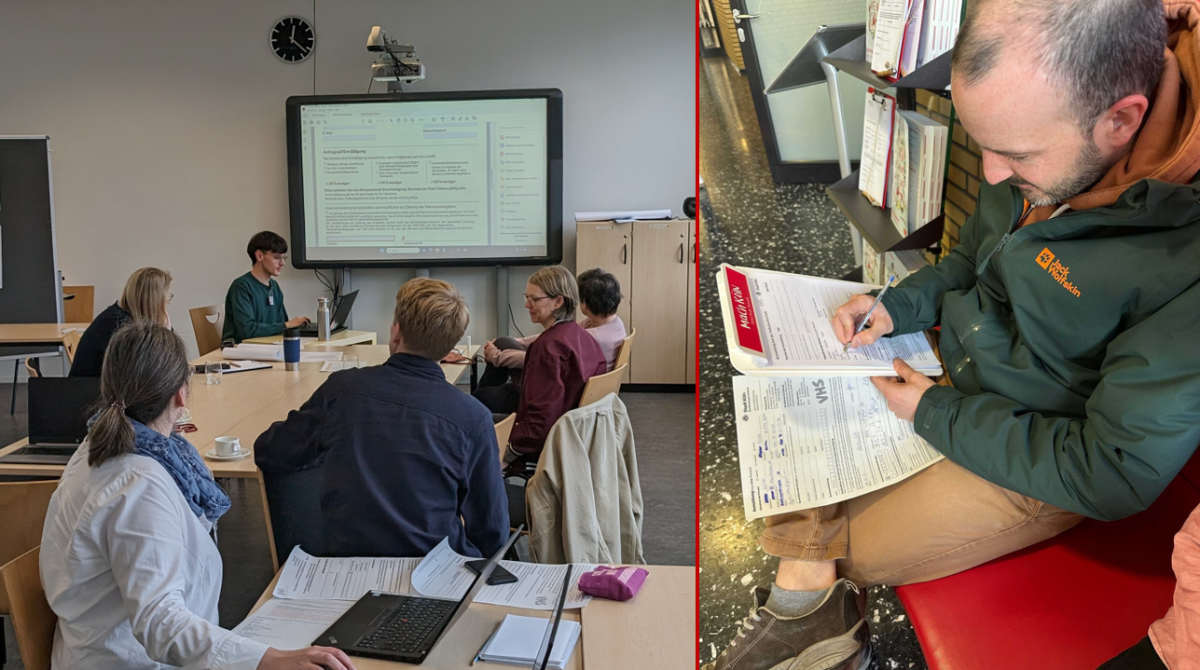 Foto aus dem Workshop