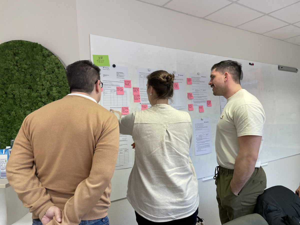 Foto aus dem Workshop