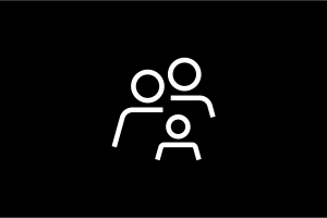 Icon Gruppe aus 3 Personen